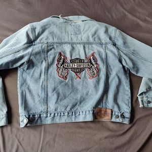 Harley Davidson jean jacket
